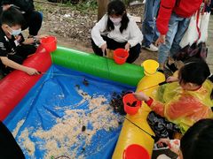 -田园东方蜜桃村的田野营地
