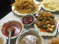 炸蔬菜-平山城鑫烧烤(建国楼店)