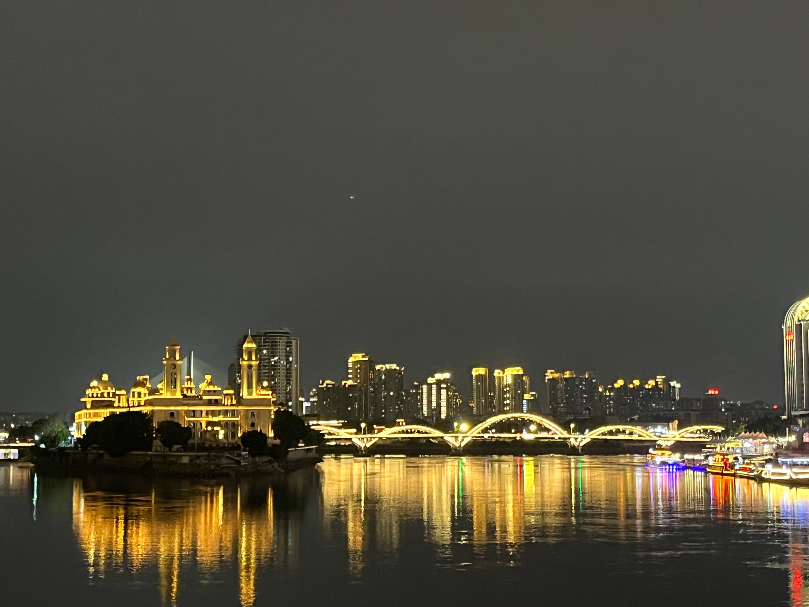 福州中洲岛夜景图片图片