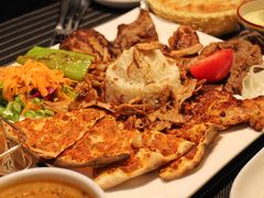 烤肉拼盘-伊斯坦布尔土耳其清真咖啡餐厅