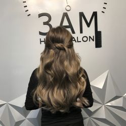 点击看大图 Yishen染发作品-3AM HAIR SALON烫发染发接发