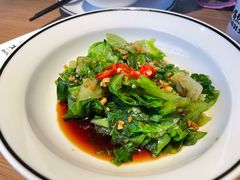 鲜味沙姜灼生菜-太二酸菜鱼(天鹅湖万达店)
