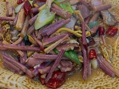 蕨菜炒腊肉-和福餐馆(西江古街店)