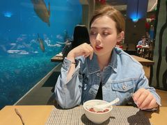 -海棠湾洲际-涛·海底餐厅·美人鱼·自助餐·海底隧道