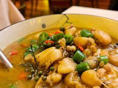 青花椒麻辣牛蛙-龙门阵茶屋川菜馆(武康路店)