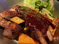 香芒酱烤伊比利亚猪肋排-404干式熟成牛排馆•聚会餐厅