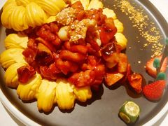 宫爆蘑菇鸡-肆月河豚·新淮扬(金融街店)