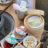 绍兴小桥流水边的围炉煮茶🫖真的好惬意