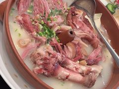 常州百叶蒸咸蹄髈-新南华大酒店(长寿店)
