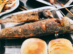 烤令鲫鱼-瑞杰烧烤店·24小时营业(山东路店)