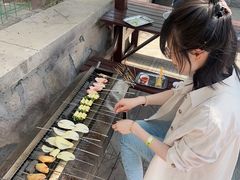 -尚庄度假村·庭台树下·户外烧烤·团建CS·轰趴营地(上庄水库店)