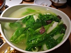 时蔬鸡血汤-李子坝梁山鸡(北碚万达五鸡哥店)