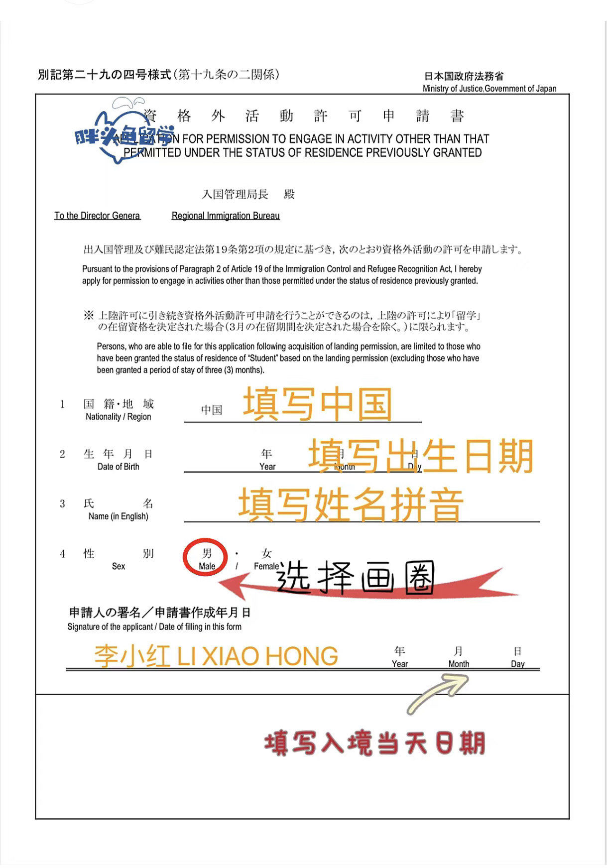 外国留学生能获得资格外活动许可的话就可以打工
