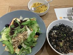 能量坚果沙拉配日式海苔饭套餐-池奈·日式咖喱蛋包饭(老城根Gpark店)