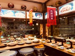 自助取餐区-大地烙馍村(商城路店)