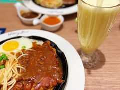 奶香玉米汁-诺丁牛排披萨自助餐厅(汕头苏宁店)