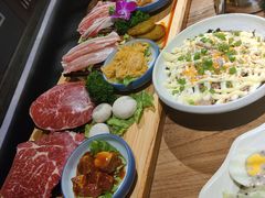 -明洞阿姨·韩式酱蟹烤肉·创意料理(三元桥店)