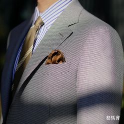 -怒马会 全麻衬西装高级定制