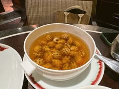 古越陈酿煮花螺-杭州西子湖四季酒店·金沙厅