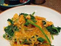 凉拌菠菜粉丝-丝路金桃·新疆菜(徐汇店)