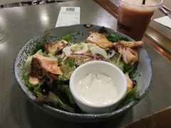 煎三文鱼配混合生菜-Wagas沃歌斯(富力广场店)