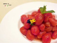 蜜汁圣女果-将相和·海鲜蒸饺大连菜