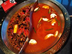 番茄鸳鸯锅-味蜀吾正宗川味老火锅(横店店)