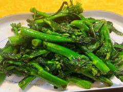 姜汁炒芥兰-天宝食坊·啫啫煲大排档(西华路店)