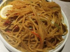 酸辣土豆丝-额娘·现烙春饼烤鸭(太原总店)