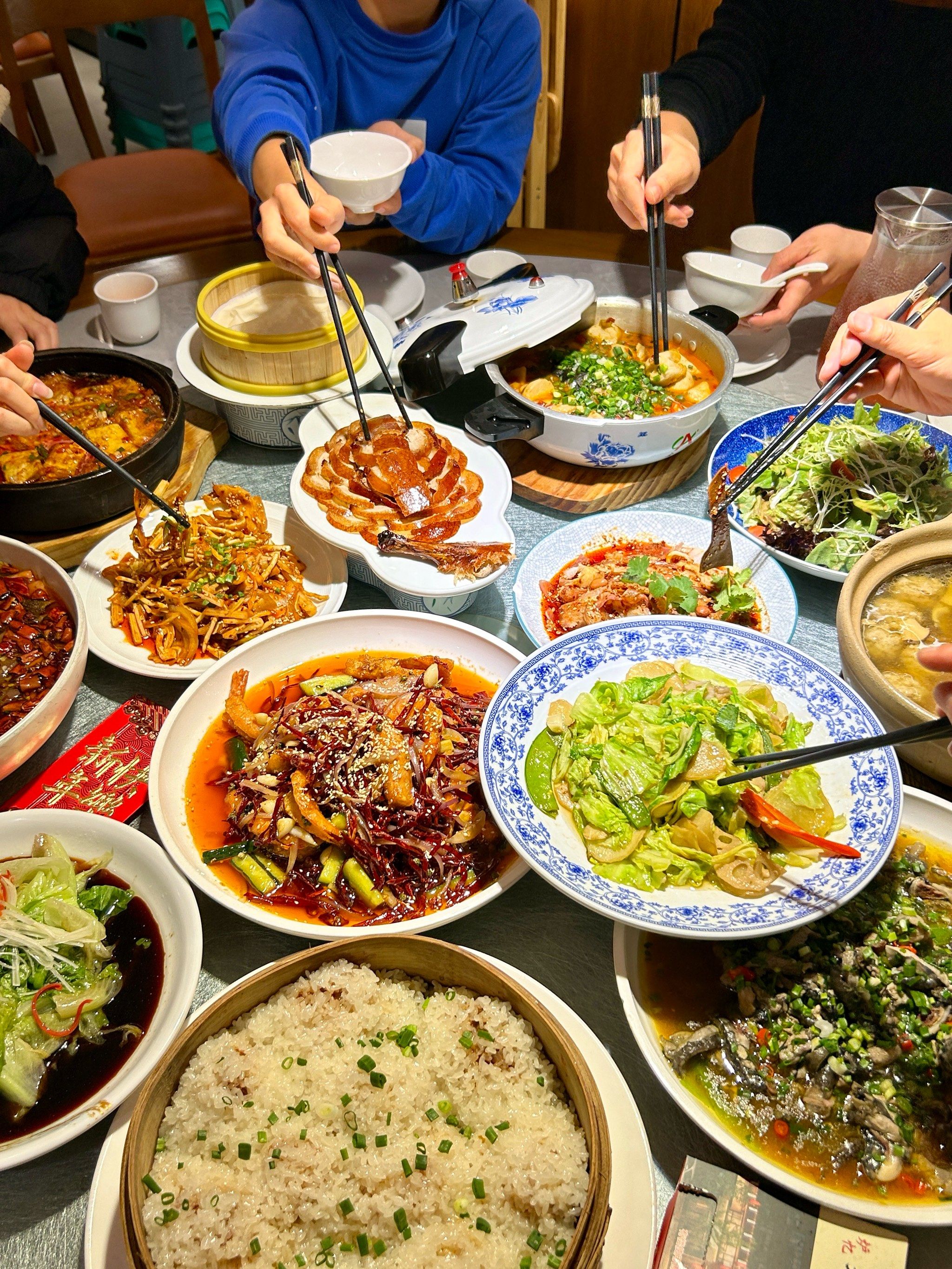 成都新年聚会真是遥遥领先!年味十足!