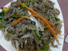 干煸鱿鱼须-大眼锅贴水饺(河东店)