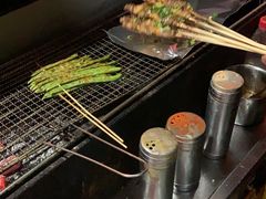 自助取餐区-新疆绵羊原味烧烤大全