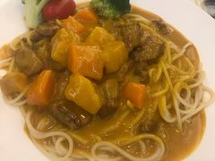 特价咖喱牛腩饭意粉-香港新曜记茶餐厅(万泰城店)