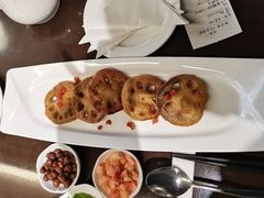 椒盐藕夹-枣子树素餐厅(铂金城店)