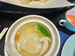 松茸菊花豆腐盅-翠湖宾馆·中餐厅