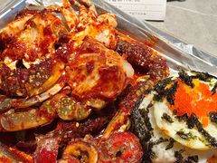 -草家酱蟹炭火烤肉店(珲春南路一店)