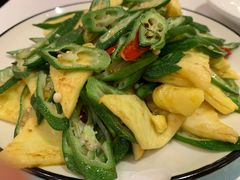 秋葵炒蛋-巴依老爷·新疆美食(上城区天城路店)