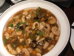 麻婆豆腐烩文蛤-皇后餐厅-煲仔·小菜·打边炉(古北店)