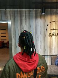 -Park Salon脏辫羽毛接发