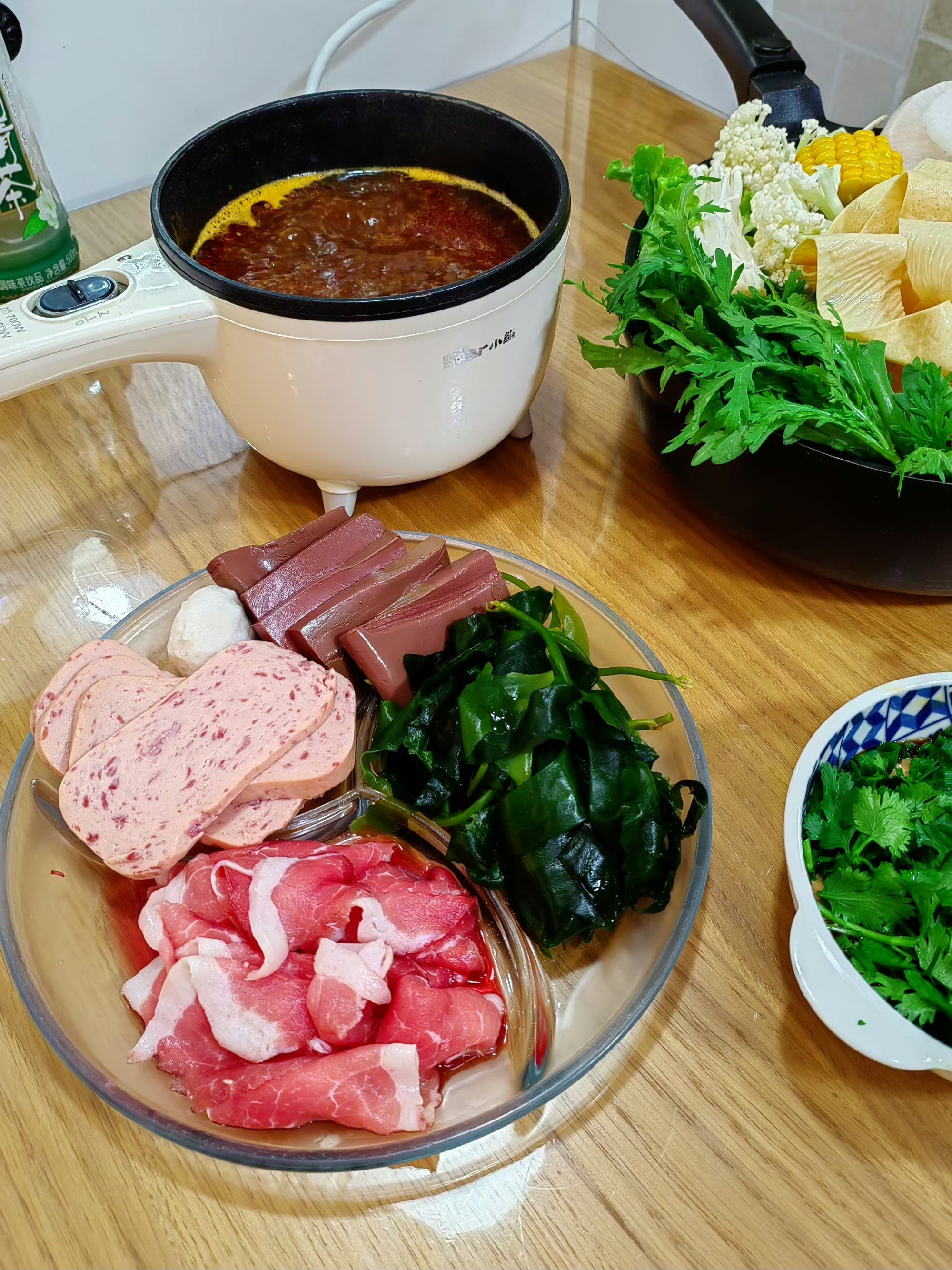 今晚吃的啥? 这是我一个人的小火锅🥘