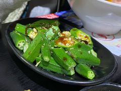 白灼秋葵-绿柠食堂(北外滩店)
