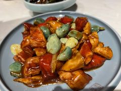 腊八蒜烧肥肠-小吊梨汤·北京菜·烤鸭(鸟巢店)