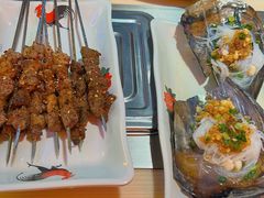烤羊腿肉-大院涮烤·东北经典老味烧烤·铜锅涮肉(江南东路店)