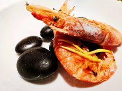 石烹盐浴秋菊红鹰虾-广舟(千禧店)
