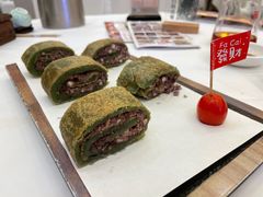 绿茶红豆薄撑-顺德人家食府(黄金广场店)