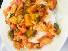 宫保鸡丁盖饭-天津职业大学北辰校区-食堂