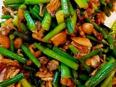 韭菜朝阳螺肉-农厨好味·温泉鹅·农家菜