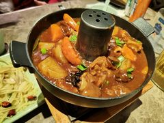 红烧羊肉-绿茶餐厅(崇文门新世界店)