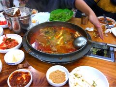吃完的土豆汤-真利味·脊骨火锅·正宗韩国料理(韩乐坊店)