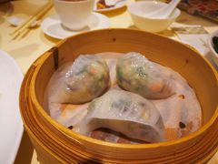 蘑菇翡翠饺-镛记酒家